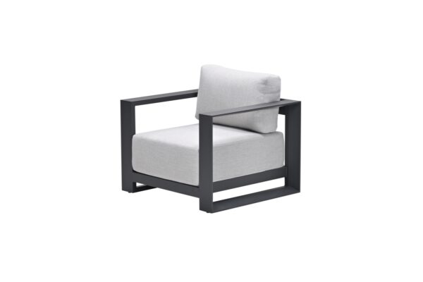 Levanto Lounge Stuhl - carbon black - valley sand