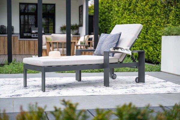 Levanto ligbed - carbon black - valley sand Levanto ligbed - carbon black - valley sand - Afbeelding 2