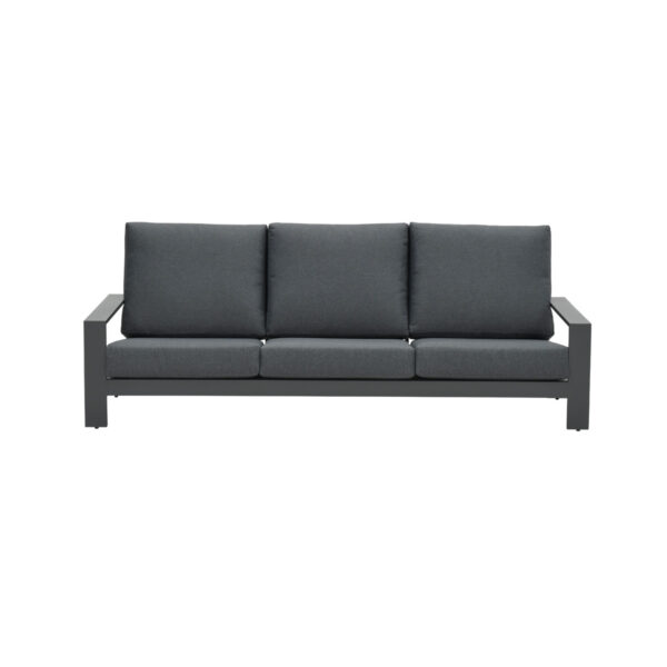 Lincoln 3-zitsbank - carbon black - reflex black - Afbeelding 2