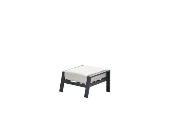 Lincoln voetenbank - carbon black - desert sand - Afbeelding 2