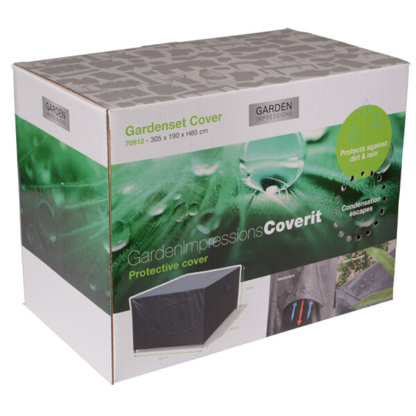 Coverit tuinset hoes - 305x190xH85 cm - Afbeelding 2