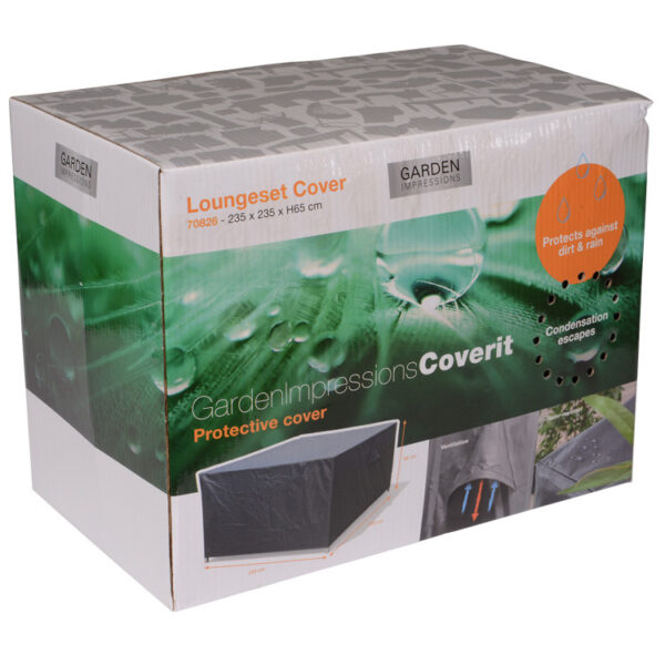 Coverit loungeset hoes - 235x235xH65 cm - Afbeelding 2
