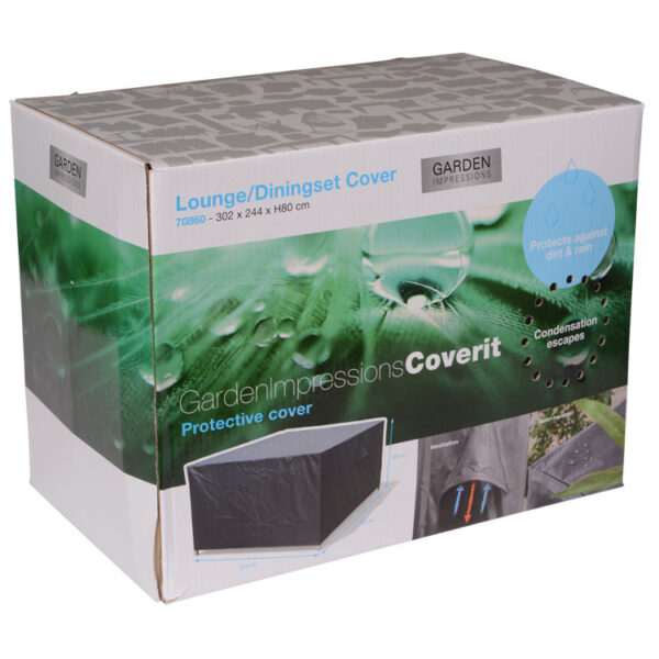 Coverit lounge-diningset hoes -  302x244xH80 cm - Afbeelding 2