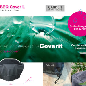 Garden Impressions Coverit Gas BBQ Hülle L - 148/70x62xH110