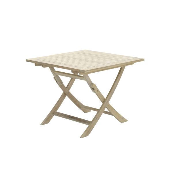 Garden Impressions Kent faltbare Tisch - 90x90 cm - acacia white wash