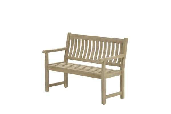 Garden Impressions Vondel Parkbank L120 cm - Eukalyptus white wash