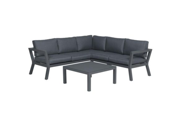 Garden Impressions Colorado Loungeset 3-tlg. - carbon black/reflex black