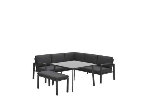 Garden Impressions Wellington L/D Set 5-Teilig - carbon black/reflex black