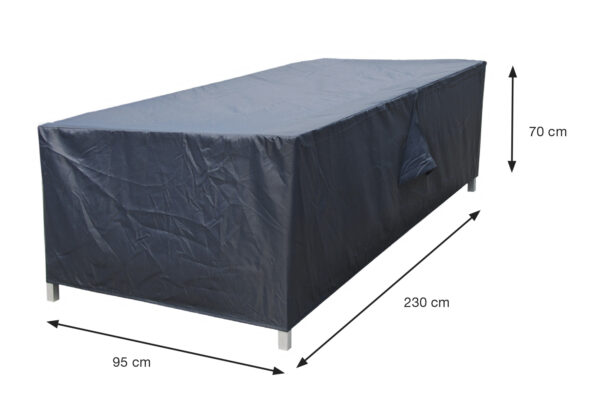 Coverit hoes voor driezitsbank - 230x95xH70 cm - Afbeelding 2
