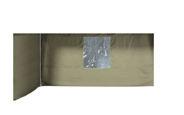 Set für 2 Seitenwände für Esprit Pavillon von 4x3 m - ecru