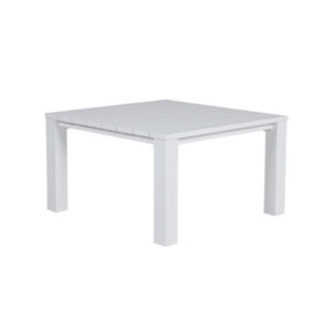 Cube Lounge Esstisch 120x120xH68 - matt weiß