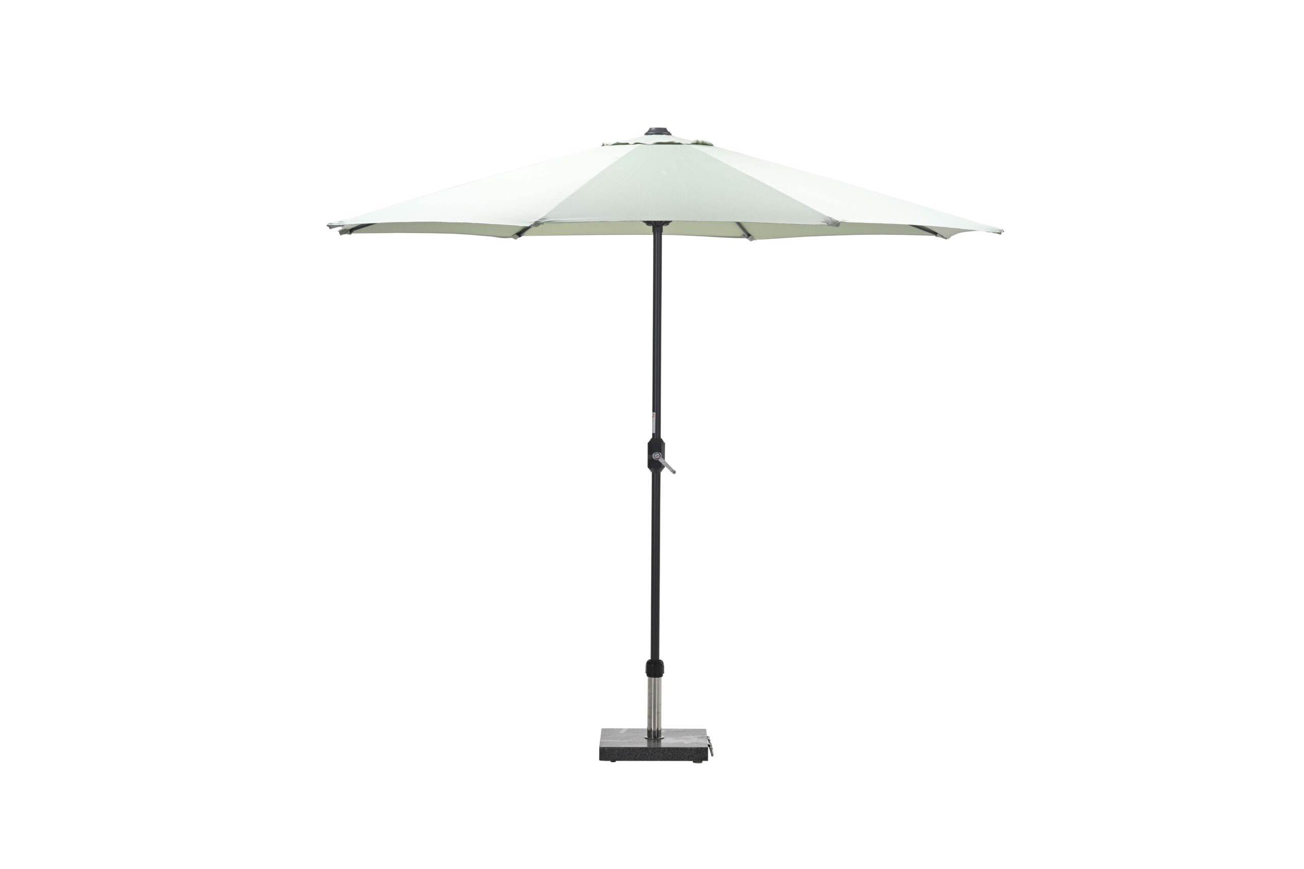 Lotus parasol - Ø300 cm - carbon black - olijf