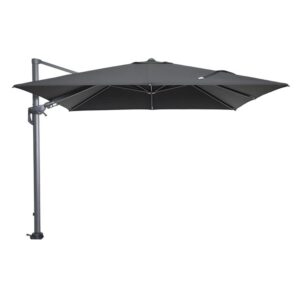 Garden Impressions Hawaii Sonnenschirm - 300x300 cm - carbon black - Schwarz