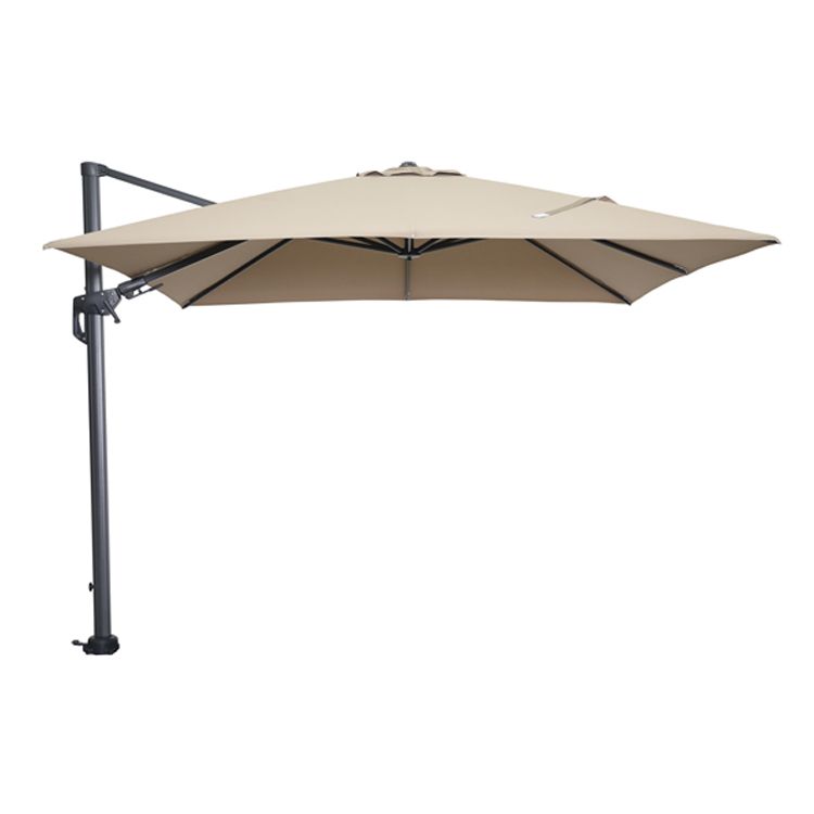 Hawaii parasol - 300x300 cm - carbon black - taupe