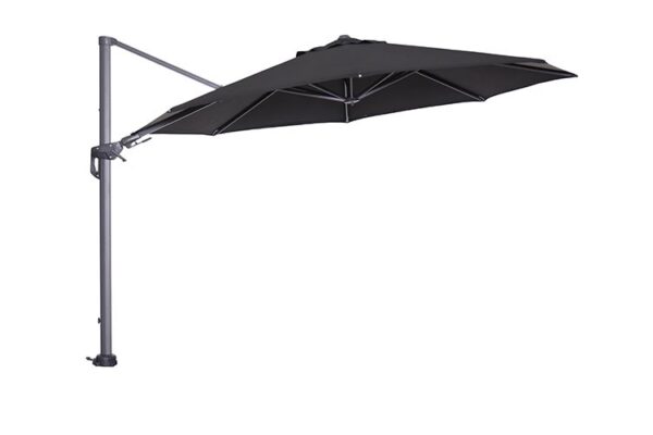 Hawaii parasol - Ø350 cm - carbon black - zwart - Afbeelding 2