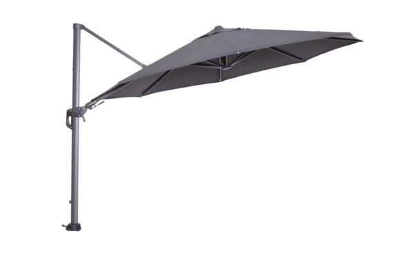 Hawaii parasol - Ø350 cm - carbon black - donker grijs - Afbeelding 2