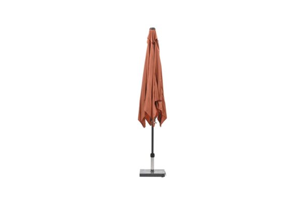Lotus parasol - 250x250 cm - carbon black - koper - Afbeelding 2