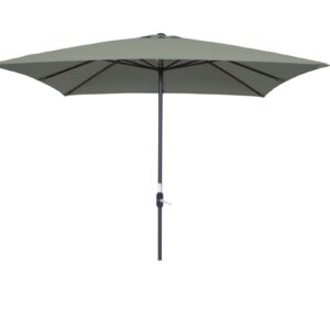 Garden Impressions Lotus Sonnenschirm - 250x250 - carbon black - Olive