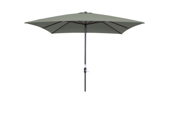 Garden Impressions Lotus Sonnenschirm - 250x250 - carbon black - Olive