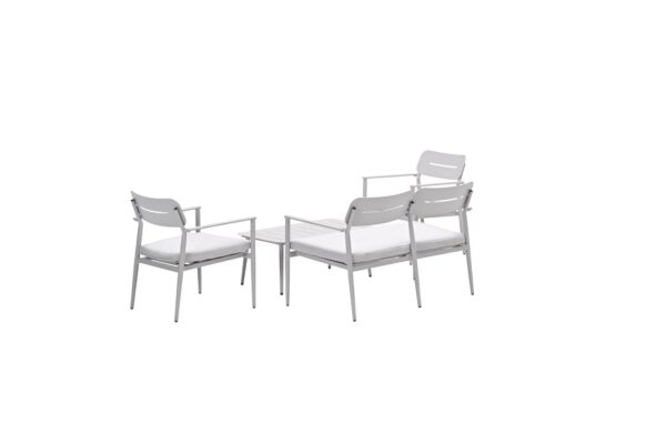 Morella loungeset - 4-delig - taupe - valley sand Morella loungeset - 4-delig - taupe - valley sand - Afbeelding 2