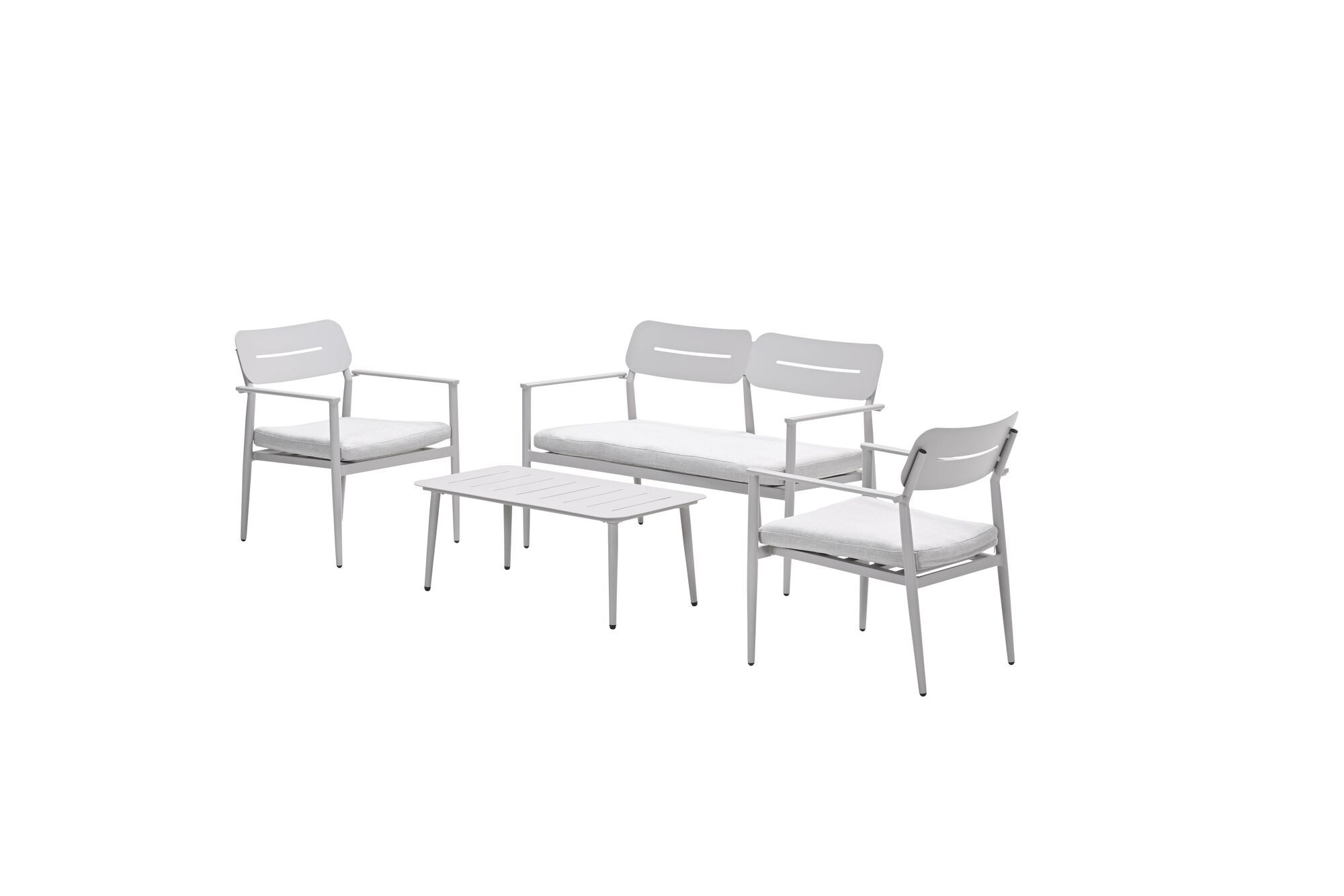 Morella loungeset - 4-delig - taupe - valley sand Morella loungeset - 4-delig - taupe - valley sand