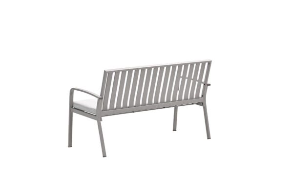 Bruno parkbank - aluminium - taupe - valley sand Bruno parkbank - aluminium - taupe - valley sand - Afbeelding 2