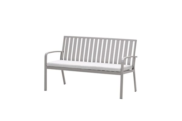 Bruno Parkbank - Aluminium - taupe - valley sand