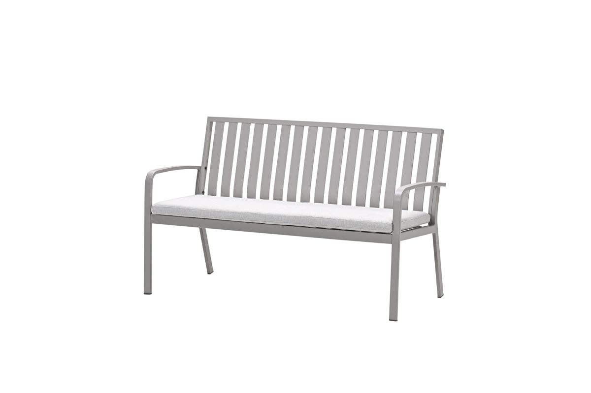Bruno parkbank - aluminium - taupe - valley sand Bruno parkbank - aluminium - taupe - valley sand