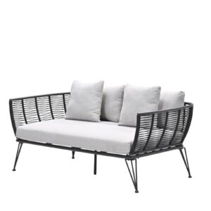 Melissa  Sonneninsel/Daybed - carbon black - rope lava black -  valley sand