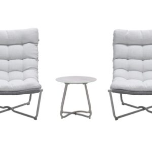 Garden Impressions Danzig 3-teiliges Lounge-Sessel-Set taupe