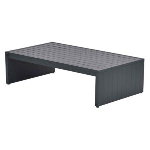 Garden Impressions Geneva Lounge Tisch - 149x82xH41 cm - carbon black