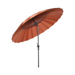 Garden Impressions Manilla Sonnenschirm - Ø250 cm - carbon black -  Kupfer