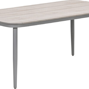 Garden Impressions Margriet Lounge-Dining Tisch - 160x90xH69 cm - Taupe -  light teak Vironwood