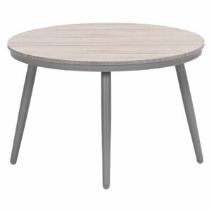Garden Impressions Margriet Lounge Tisch - Ø70xH45 cm - Taupe -  light teak Vironwood