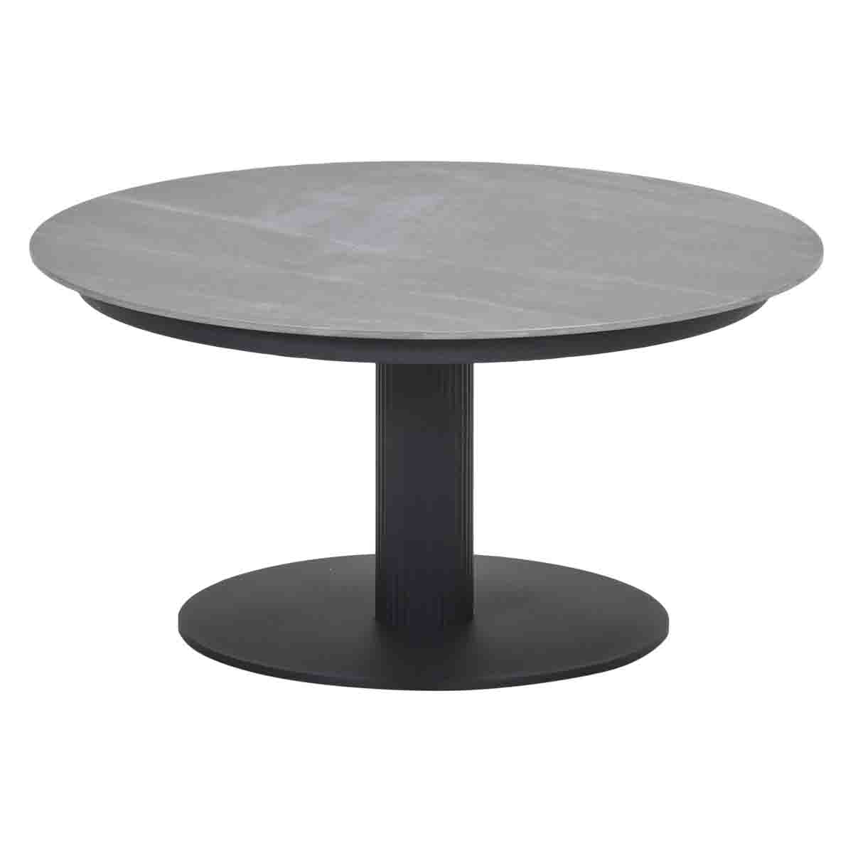 Garden Impressions Nice lounge tuintafel - Ø80xH40 cm - carbon black