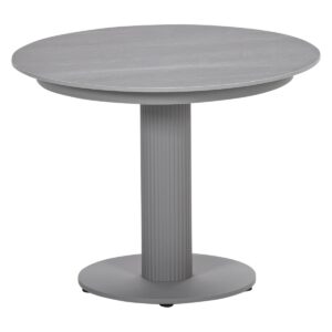 Garden Impressions Nice Tisch - Ø60xH45 cm - Taupe  -  Centostone Napoli sand