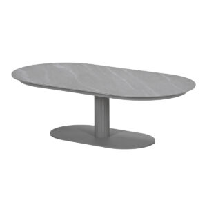Garden Impressions Nice Lounge Tisch - 130x70xH40 cm - Taupe -  Centostone Napoli sand