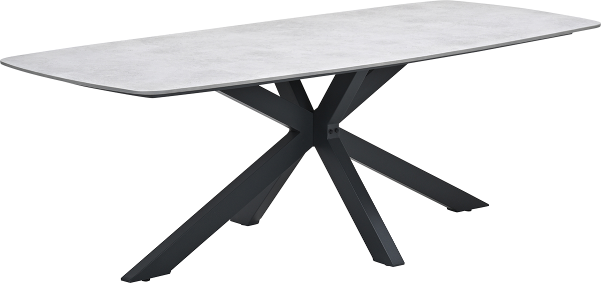 Garden Impressions San Fele dining tuintafel - 220x100 cm - Fibrestone