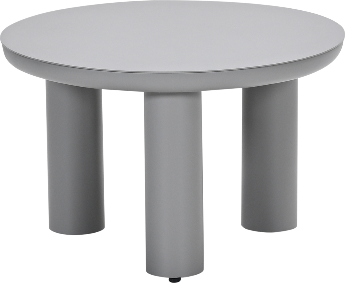Garden Impressions Elefanti aluminium lounge tafel - Ø60xH38 cm - taupe