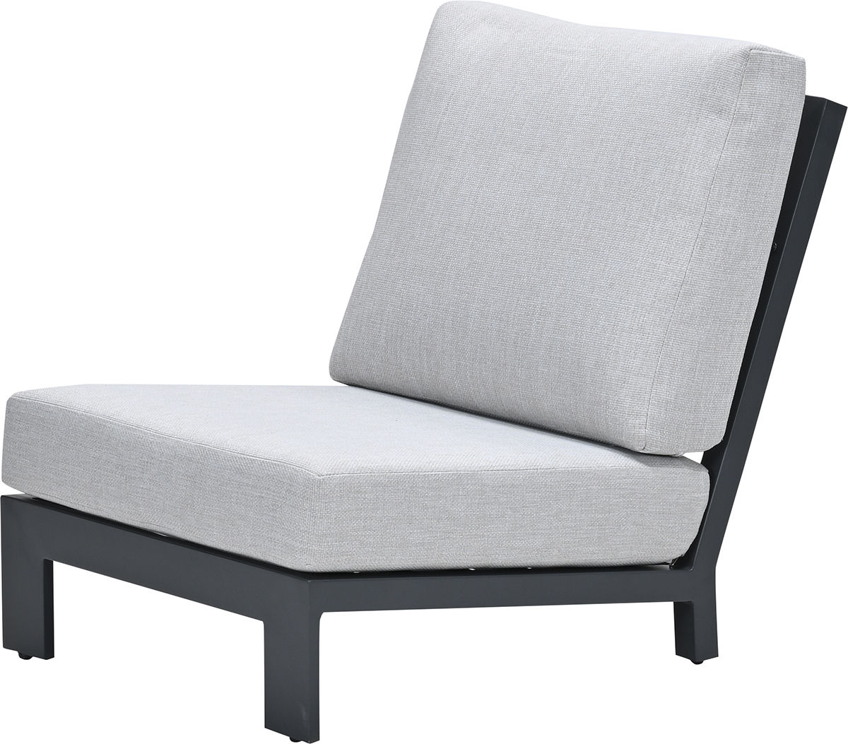 Garden Impressions Lincoln midden element - carbon black - valley sand