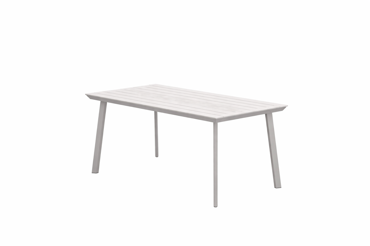 Garden Impressions Vigo Dining-Tisch 160 × 90 cm – Taupe – Light Teak Vironwood