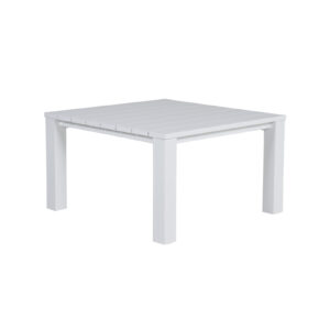 Garden Impressions Cube Lounge Esstisch 120x120xH68 - matt weiß