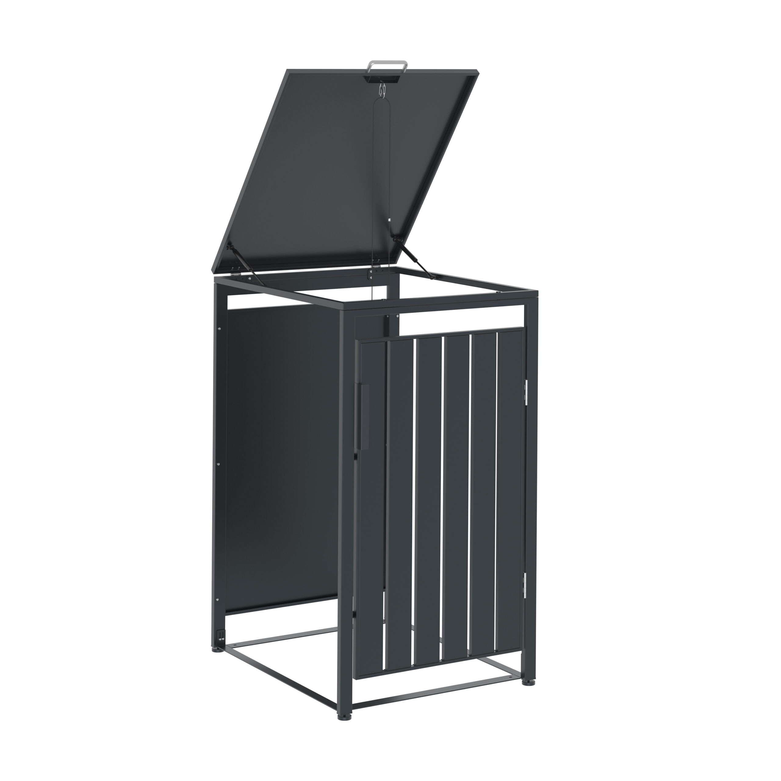 Garden Impressions containerbox BinPort uitbreiding -  68x80x118 cm - carbon black