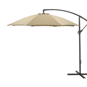 Garden Impressions Athene Sonnenschirm - Ø300 carbon black/Taupe