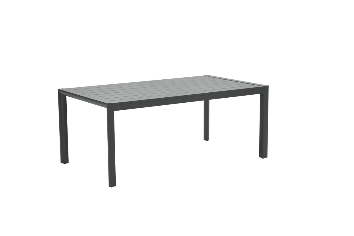 Garden Impressions Gosford dining Tisch - 180x100 cm - carbon black