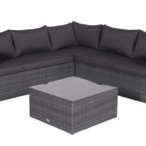 Garden Impressions Montana Loungeset - Earl Grey/ Dunkelanthrazit