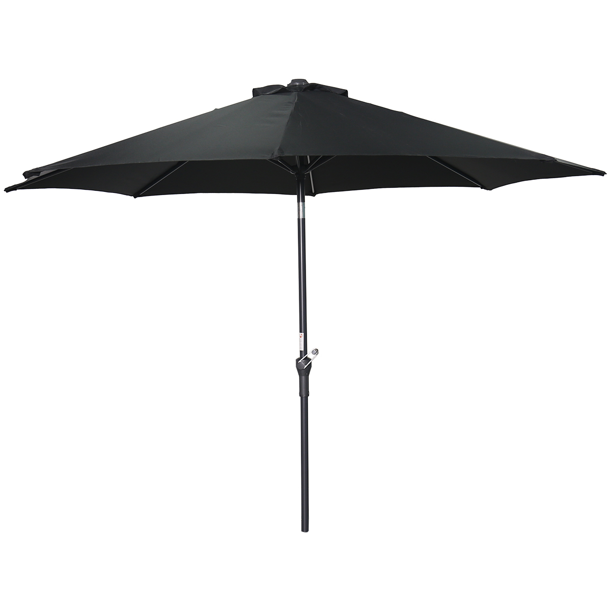 Garden Impressions Lotus parasol - Ø300 cm - carbon black - zwart