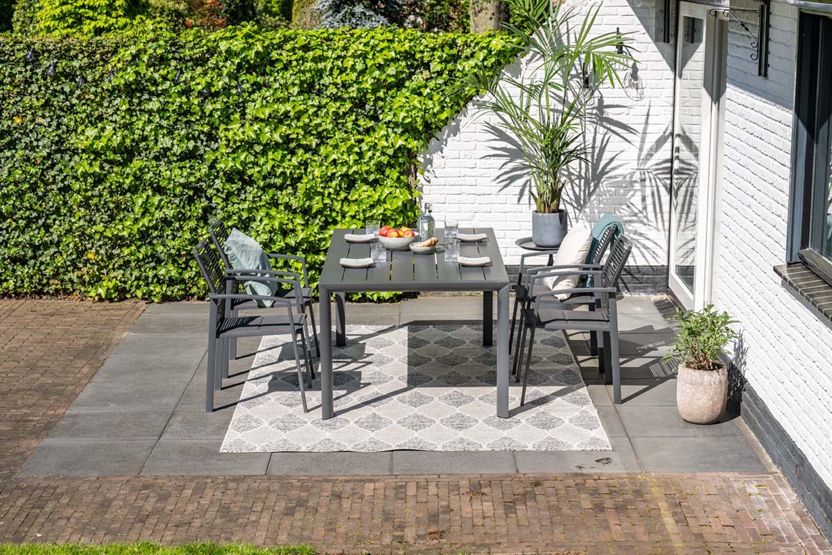 4-persoons tuinset - 4 Cosmo stoelen - Gosford tafel - Garden Impressions