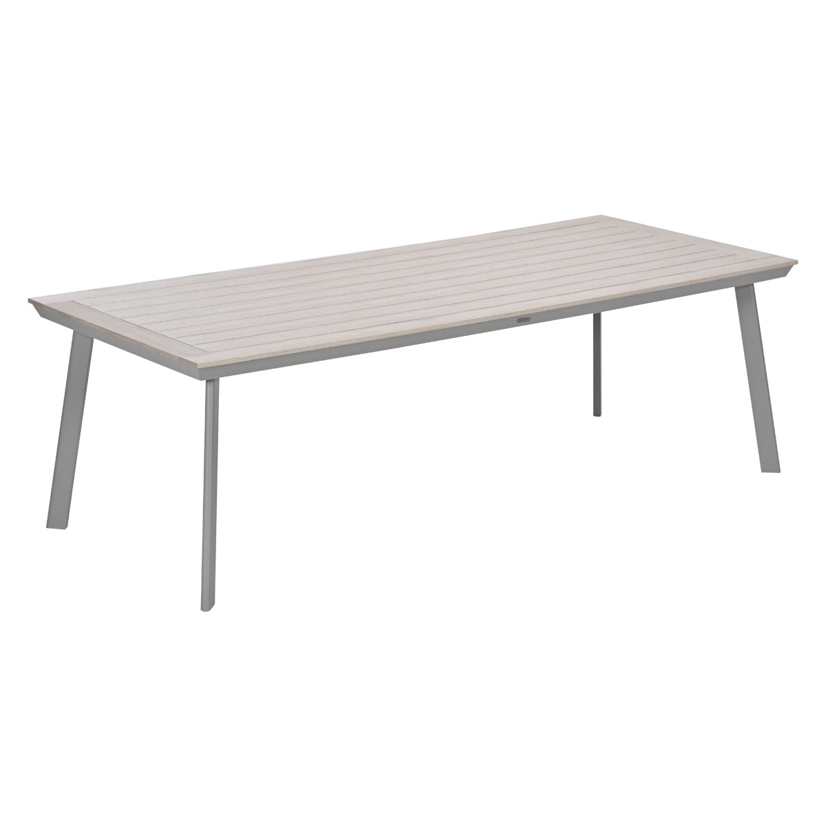 Garden Impressions Vigo dining tuintafel - 230x100 cm - taupe / light teak Vironwood