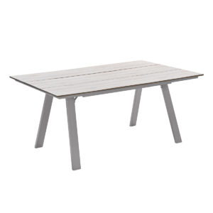 Garden Impressions Nevada dining Tisch 205x100 cm - taupe/ light teak Vironwood
